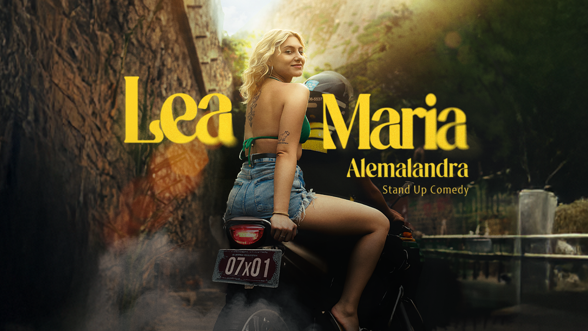 Logo do show da Lea Maria